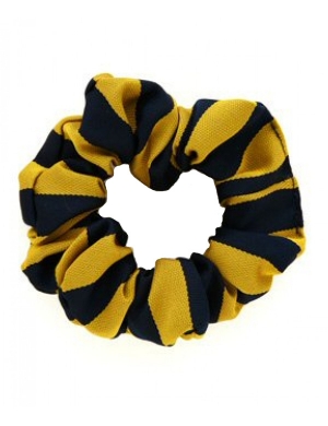 Navy & Gold Scrunchie 1pk